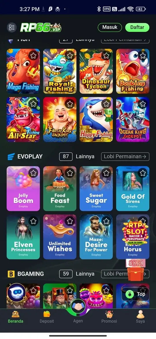 Live casino RP66